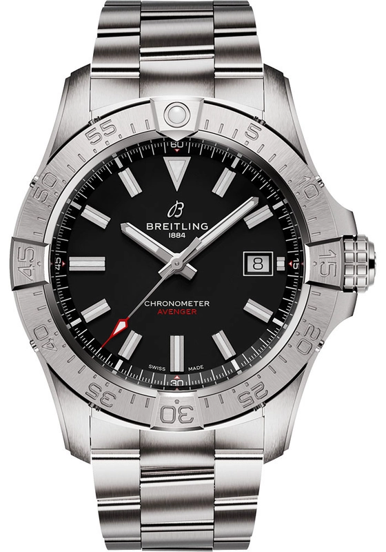 Breitling Avenger Automatic Black Dial on Bracelet Ref. A17328101B1A1 Complete 2026