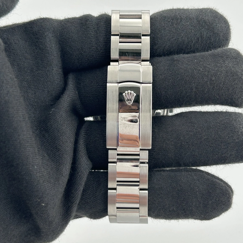 Rolex Oyster Perpetual Date Black Stick Dial on Oyster Ref. 115234 view 3