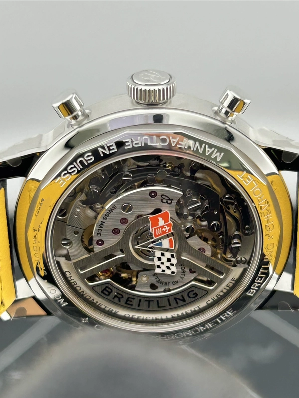 Breitling Top Time Red Dial on Leather Band Ref. AB01761A1K1X1 Card 2026 view 7
