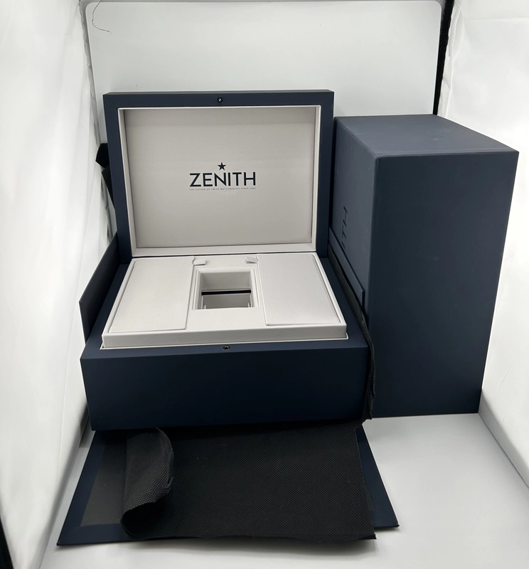 Zenith Defy Skyline Skeleton Blue Skeleton Dial on Titanium Bracelet Ref. 97.9300.3620/79.I001 Complete 2023 view 8