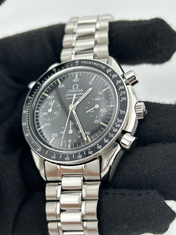 Omega Speedmaster Reduced Black Dial on Stainless Steel Bracelet Ref. 3510.5 Card view 3