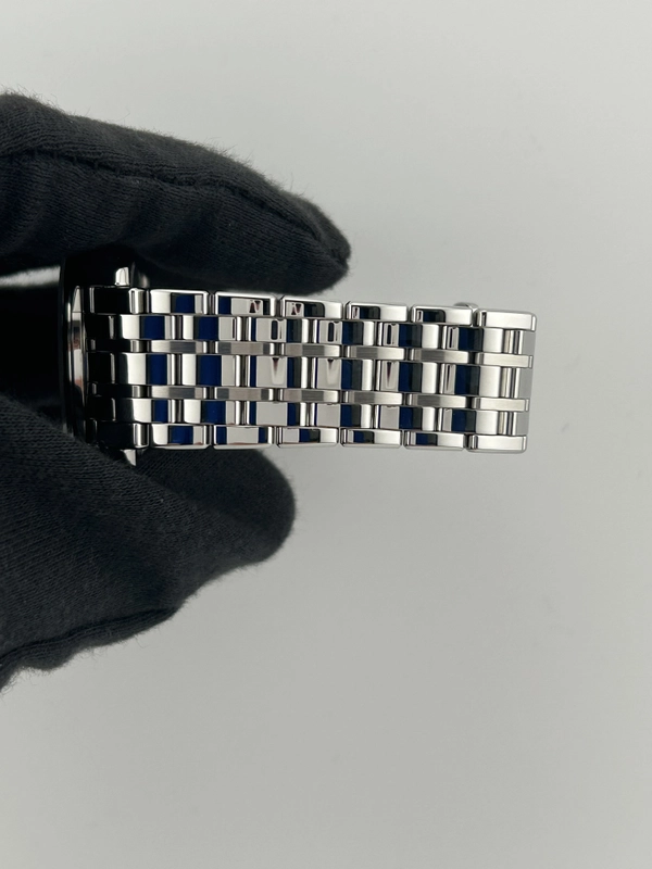 Vacheron Constantin Fiftysix Double Finished Petrol Blue Toned Dial on Stainless Steel Ref. 4600E/110A-B487 Complete 2025 view 5