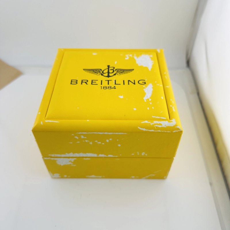 Breitling Colt Chronograph Black Arabic Numerals Dial on Stainless Steel Bracelet Ref. A13035.1 Complete 1996 view 6
