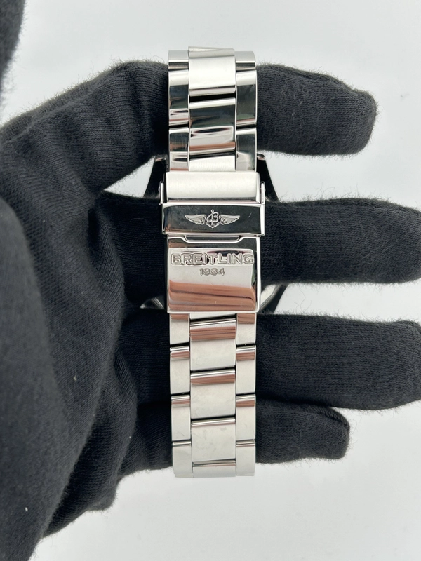 Breitling Superocean Abyss Black Orange Dial on Stainless Steel Ref. A17364 view 4