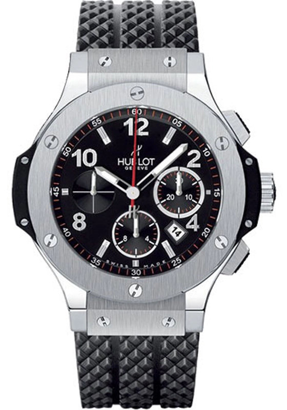 Hublot Big Bang Black Dial on Black Rubber Strap Ref. 301.SX.130.RX Card 2016