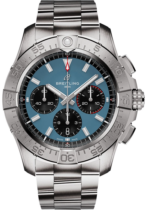 Breitling Avenger B01 Chronograph Blue Dial on Bracelet Ref. AB0147101C1A1 Card 2026