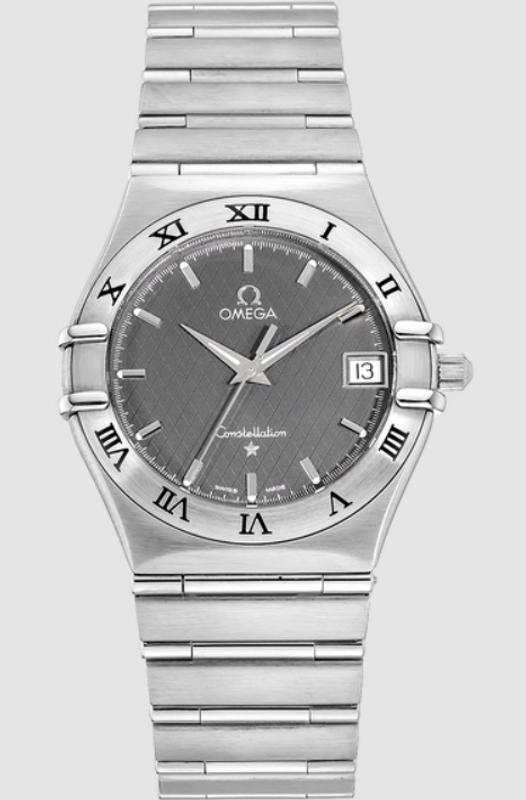Omega Constellation Gray Dial Dial on Stainless Steel Bracelet Ref. 1512.40.00
