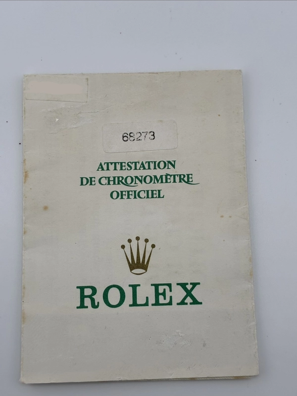 Rolex Datejust 31 Gold Dial on Jubilee Ref. 68273G Papers Open Date view 7