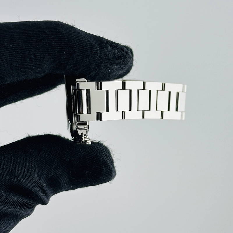 Cartier Miss Pasha Silver Arabic Dial on Stainless Steel Bracelet Ref. 2973 / W314000 view 5