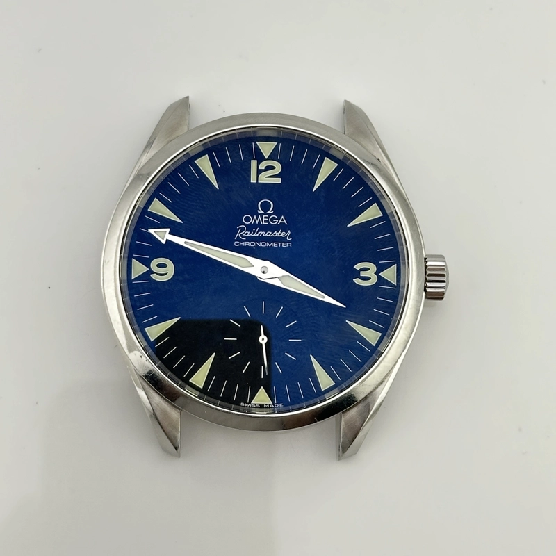 Omega Aqua Terra Railmaster XXL Black / Green Markers Dial Ref. 2806.52.37 Card 2008 view 2