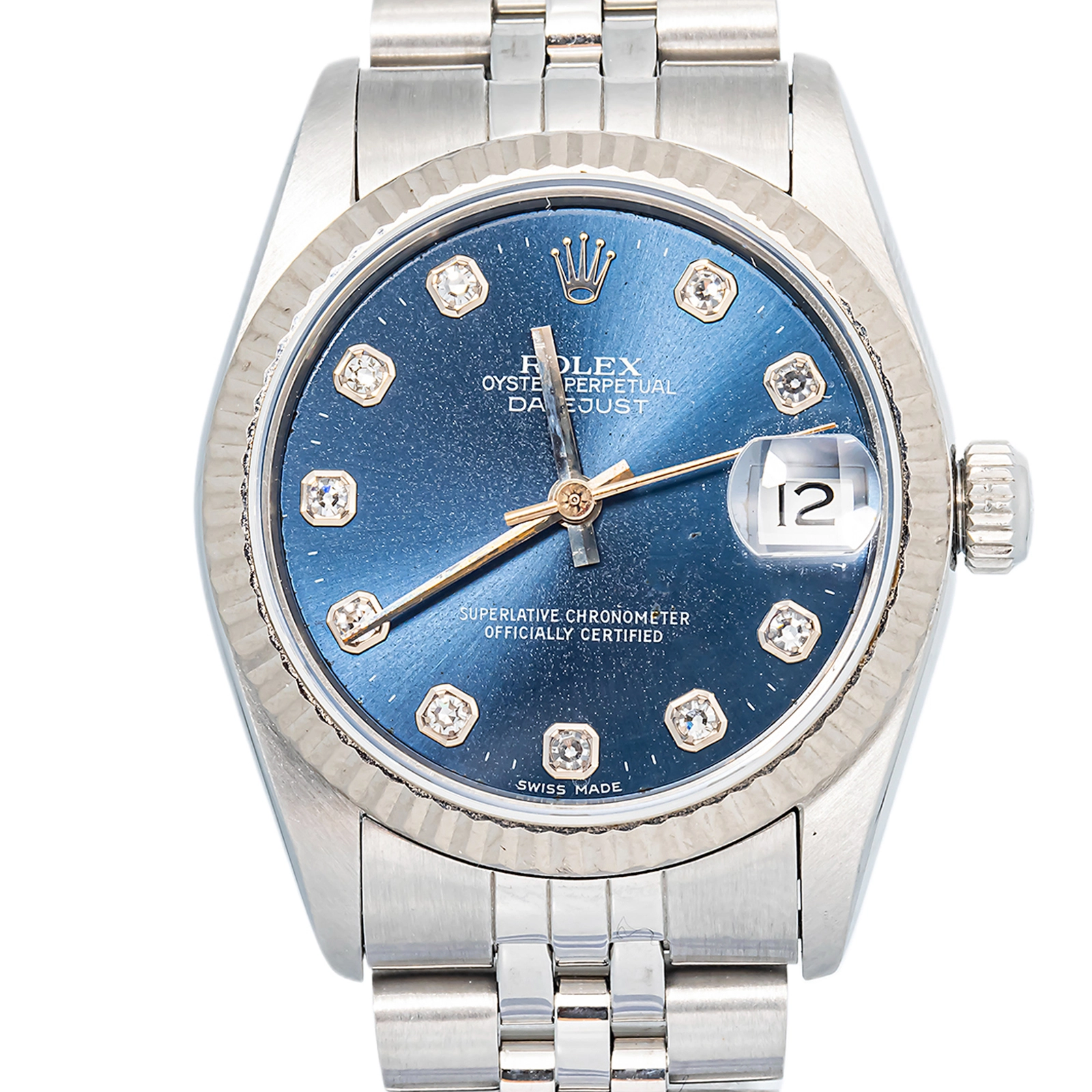 Rolex Datejust 31 68274 Jubilee Stainless Steel Blue Index Automatic 31mm — image 2