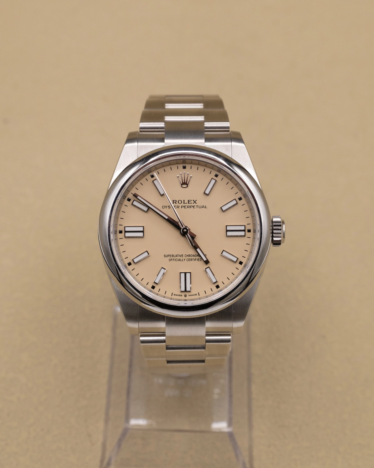 2025 Rolex Beige Dial Complete 134300