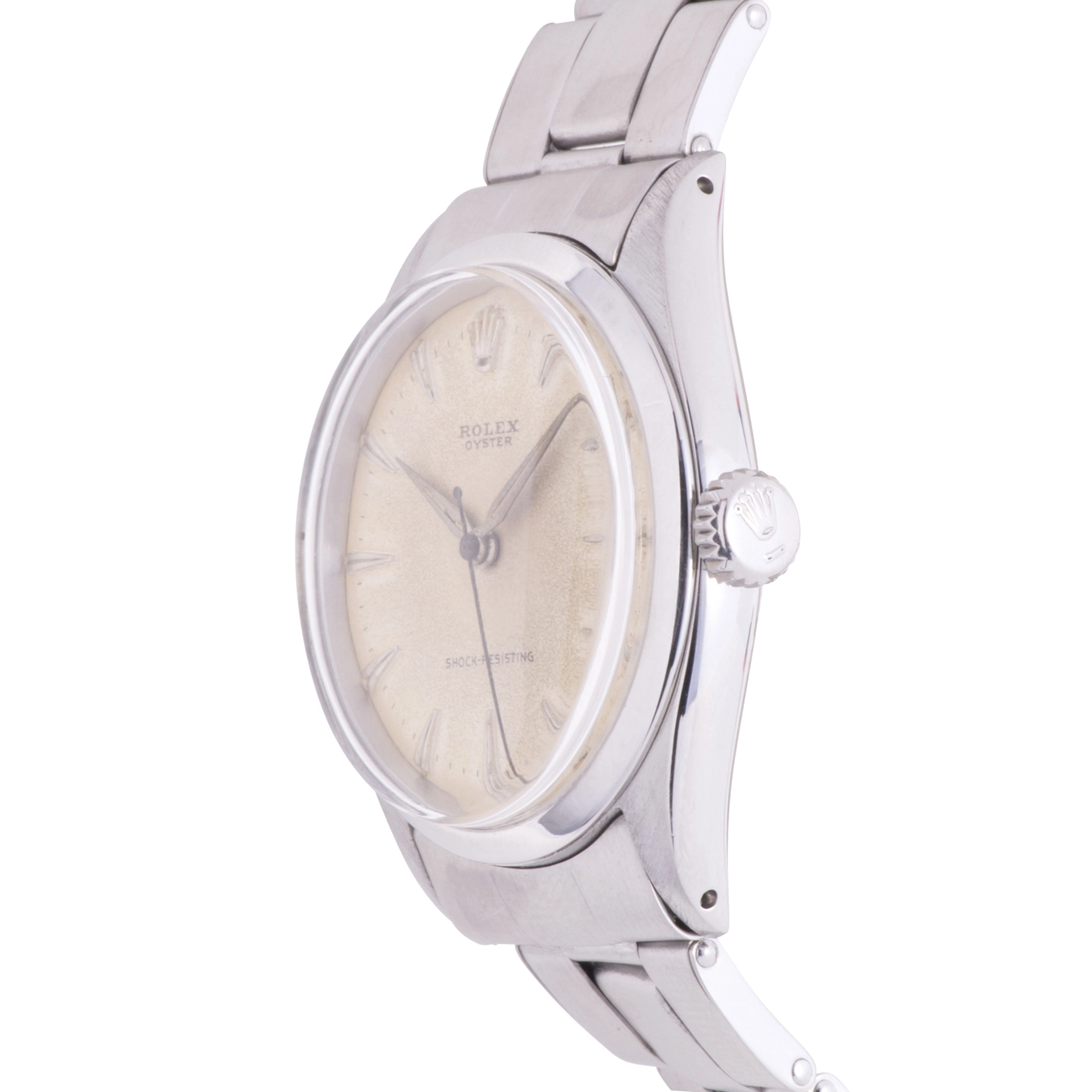 Rolex Oyster Perpetual 6480 Oyster Stainless Steel Off White Manual Winding 34mm — image 3
