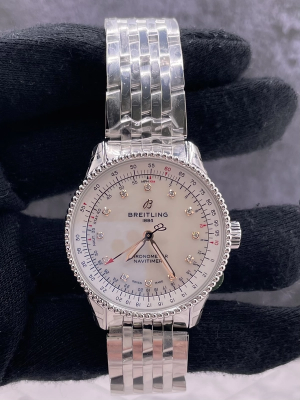 Breitling Navitimer Automatic Mop Dial on Bracelet Ref. A17395211A1A1 Card 2026 view 2