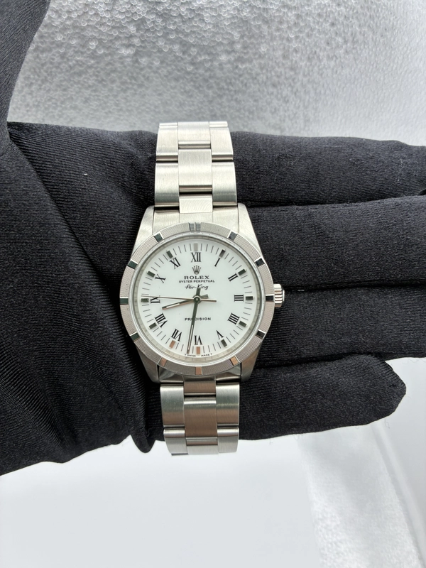 Rolex Oyster Perpetual White Factory Roman Dial on Oyster Ref. 14010