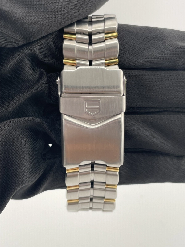 Tag Heuer 6000 White Dial on 18 K Gold And Stainless Steel Ref. WH5151 view 4