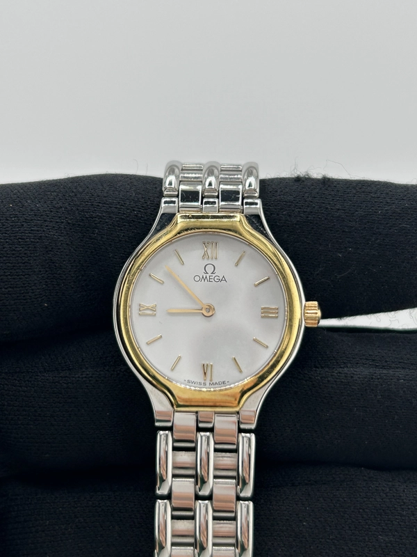 Omega De Ville White Dial on Stainless Steel Bracelet Ref. 4360.23.00 Card view 3