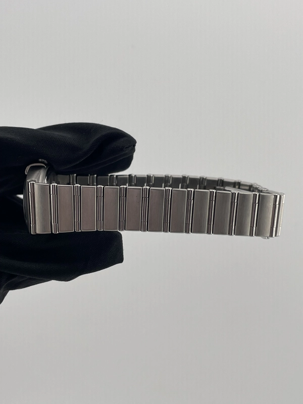 Omega Constellation Navy Gray Dial on Stainless Steel Bracelet Ref. 1562.40.00 Card Open Date view 6