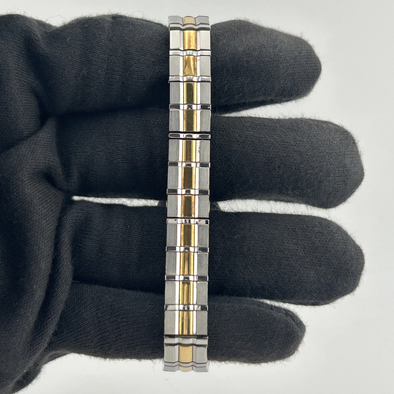Vacheron Constantin Phidias Gold Dial on 2 Tone Ref. 61010/967.11 Papers 1991 view 3