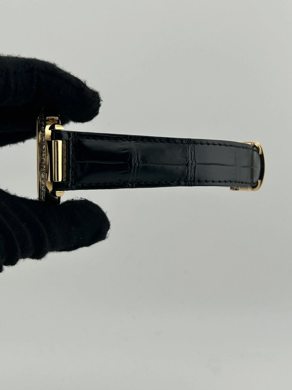 Cartier Pasha de Cartier Silver Dial on Black Leather Strap Ref. WJ120351 view 5