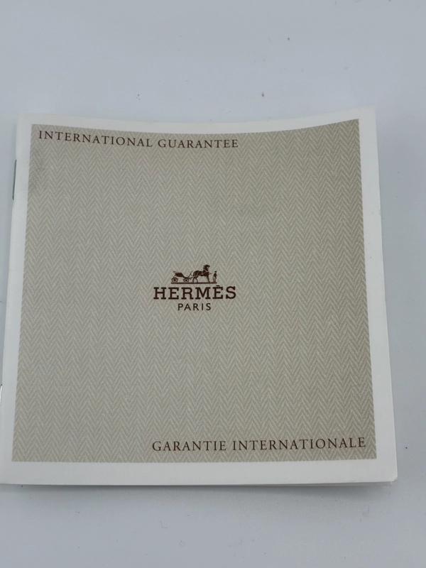Hermes Kelly Cadenas Gold Dial on Leather Ref. KE1.201 Papers 1997 view 7