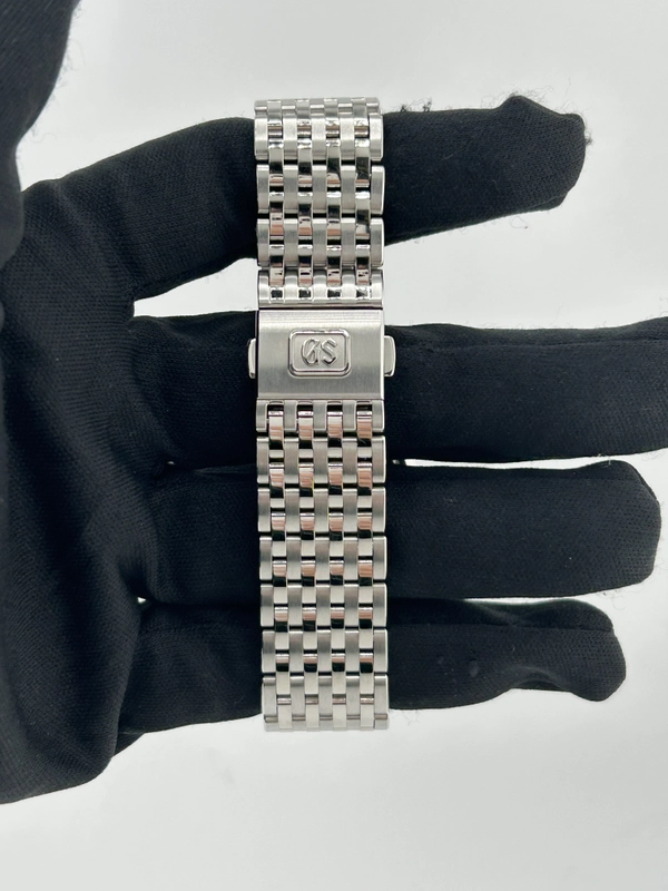 Grand Seiko Elegance Black Dial on Stainless Steel Bracelet Ref. 9S63-00A0/SBGK009 Manuals Only and Box view 4