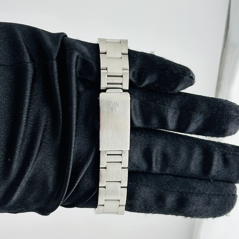Rolex Air-King Silver Dial on Oyster Ref. 5500 1963 view 3