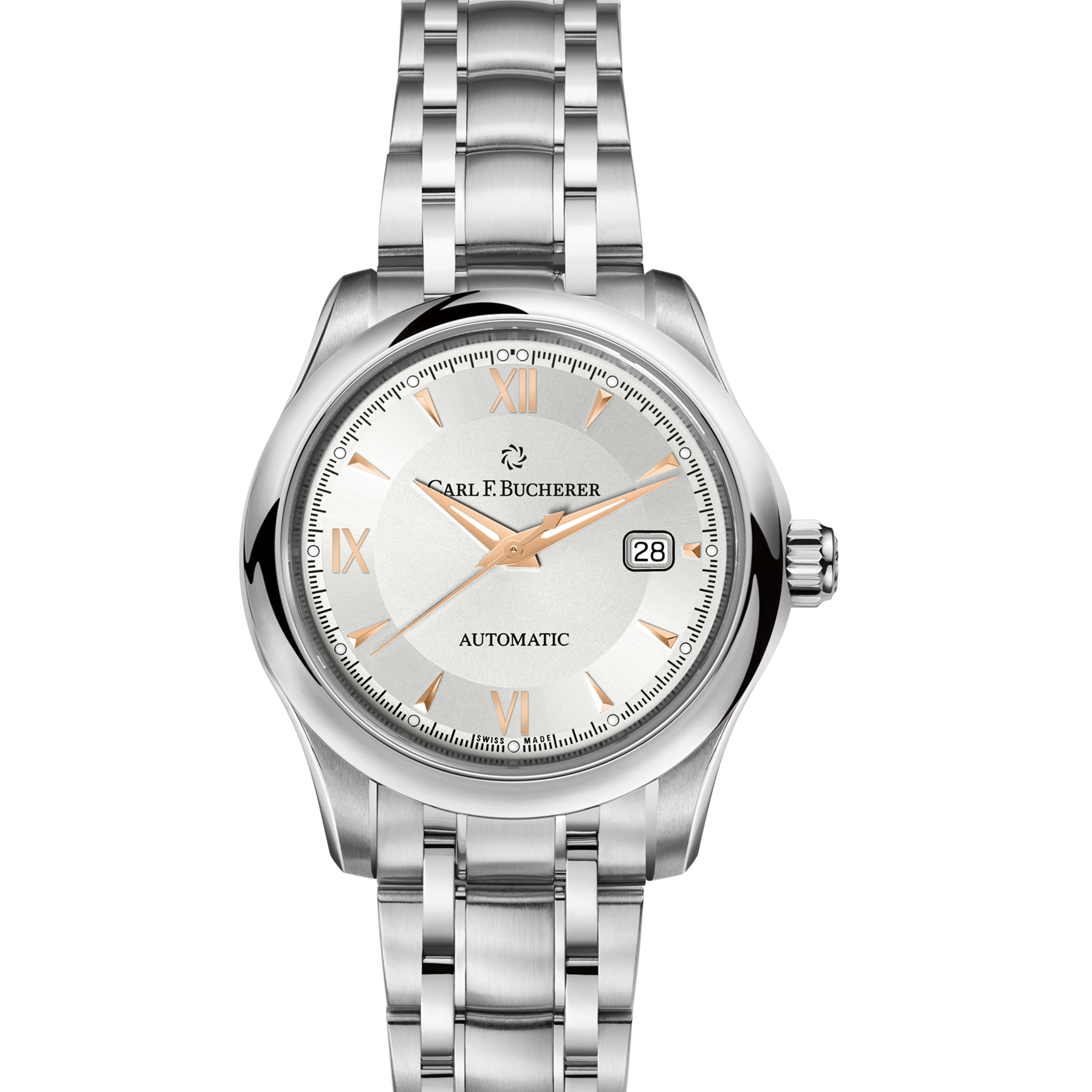 Carl F. Bucherer Manero AutoDate 00.10911.08.15.21 – Front