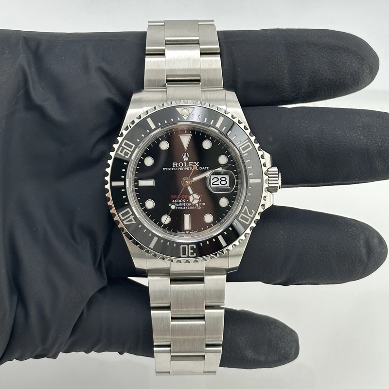 Rolex Sea-Dweller Black Dial on Oyster Steel Bracelet Ref. 126600 Card 2019 view 2