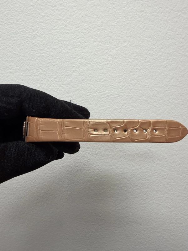 Omega Constellation Co-Axial White Diamond Dial on Leather Strap Ref. 131.53.29.20.52.002 Card Open Date view 4