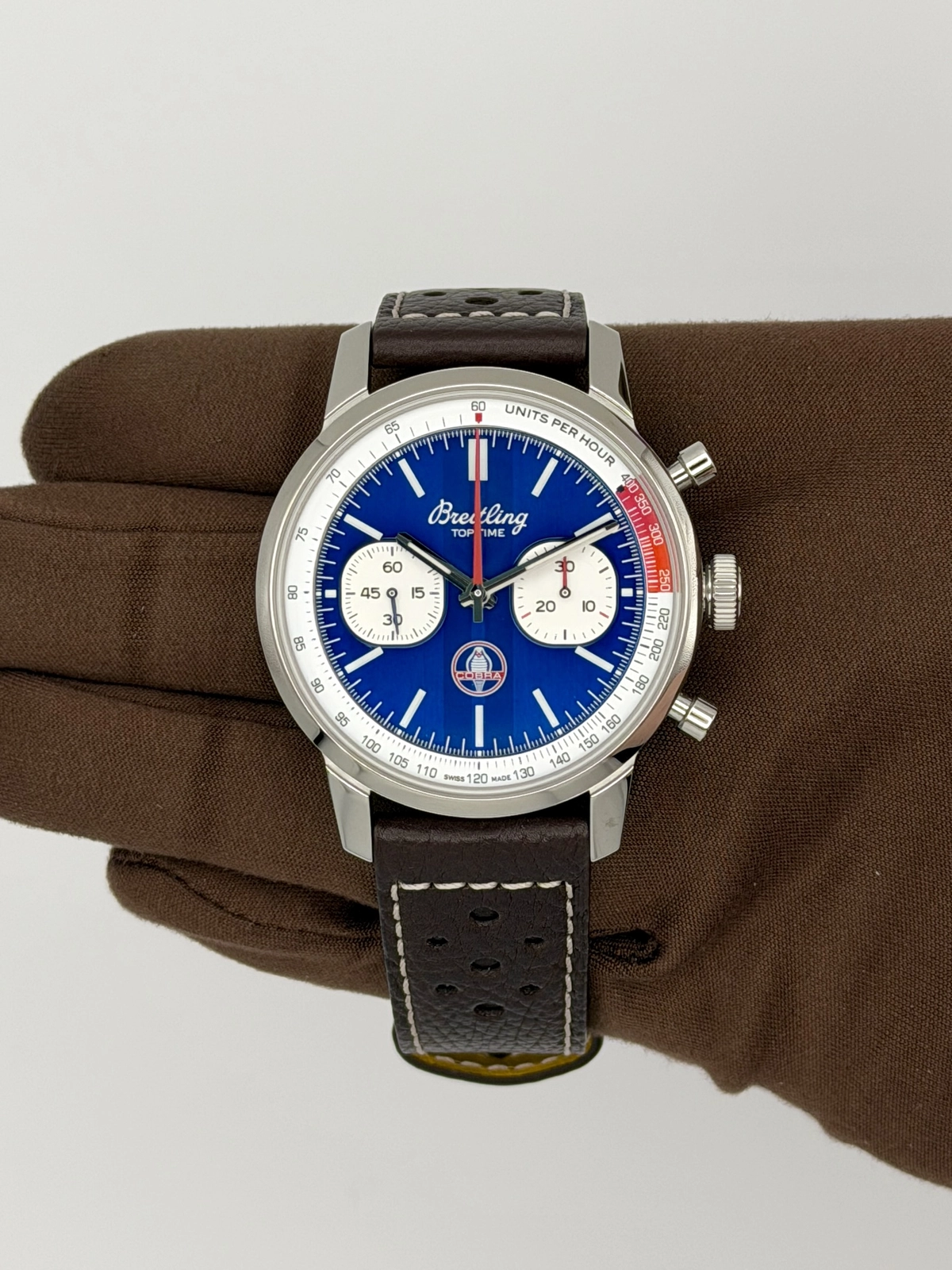 2026 Breitling Top Time B01 Shelby Cobra 41 41mm Stainless Steel AB01763A1C1X1 — image 1