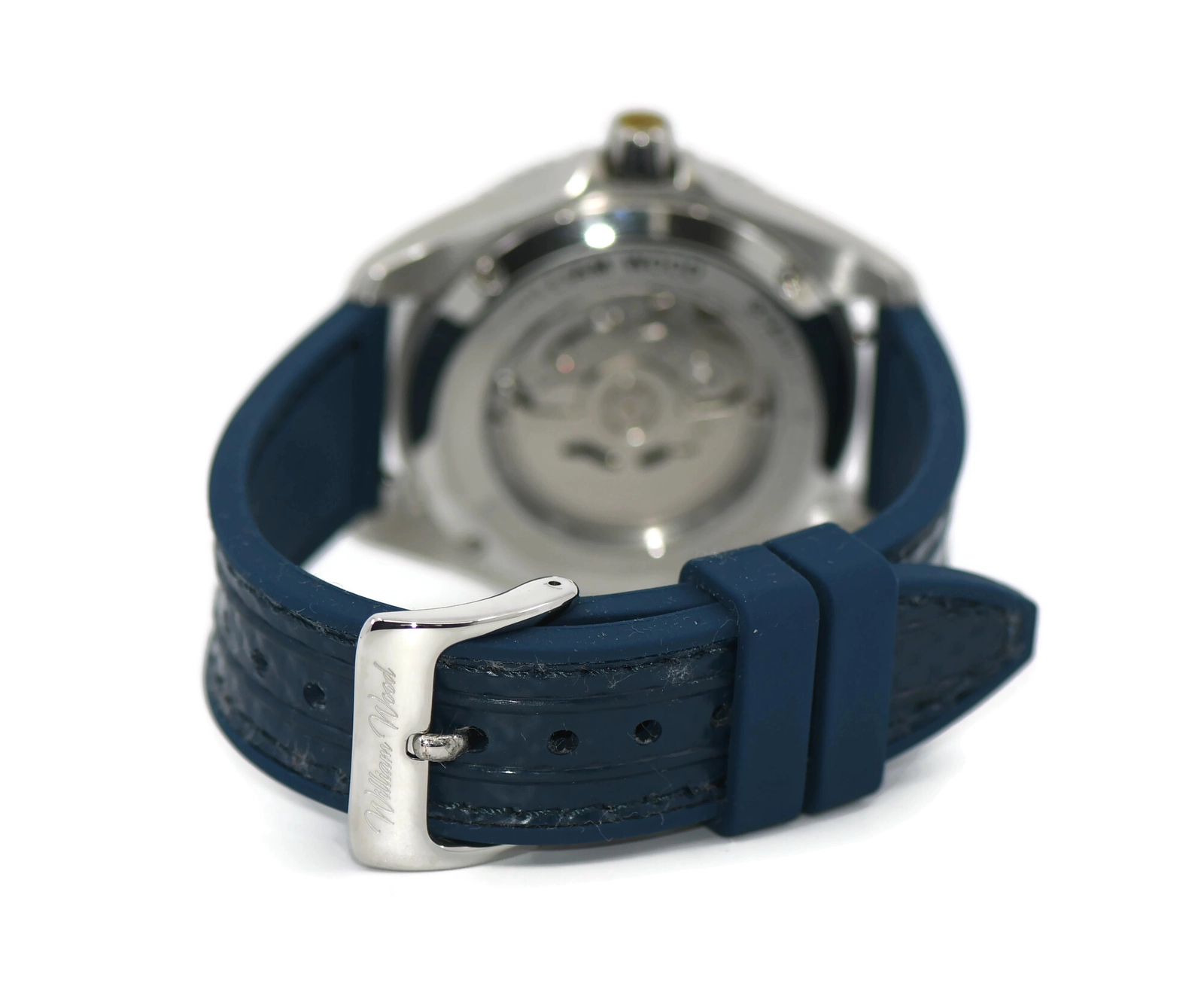 William Wood Blue Stainless Steel Watch — image 2