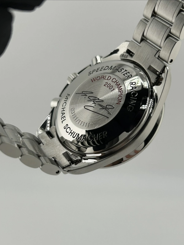 Omega Speedmaster Racing Black Dial on Stainless Steel Bracelet Ref. 3519.50.00 Card view 7