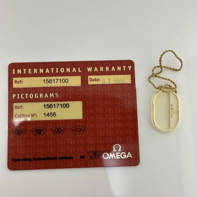 Omega Constellation M.O.P Dial on Stainless Steel Bracelet Ref. 1561.71.00 Card 2004 view 2