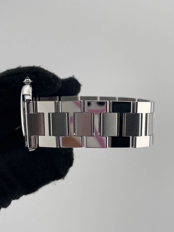 Cartier Ronde Solo Silver Roman Numerals Dial on Stainless Steel Bracelet Ref. W6701005 view 5