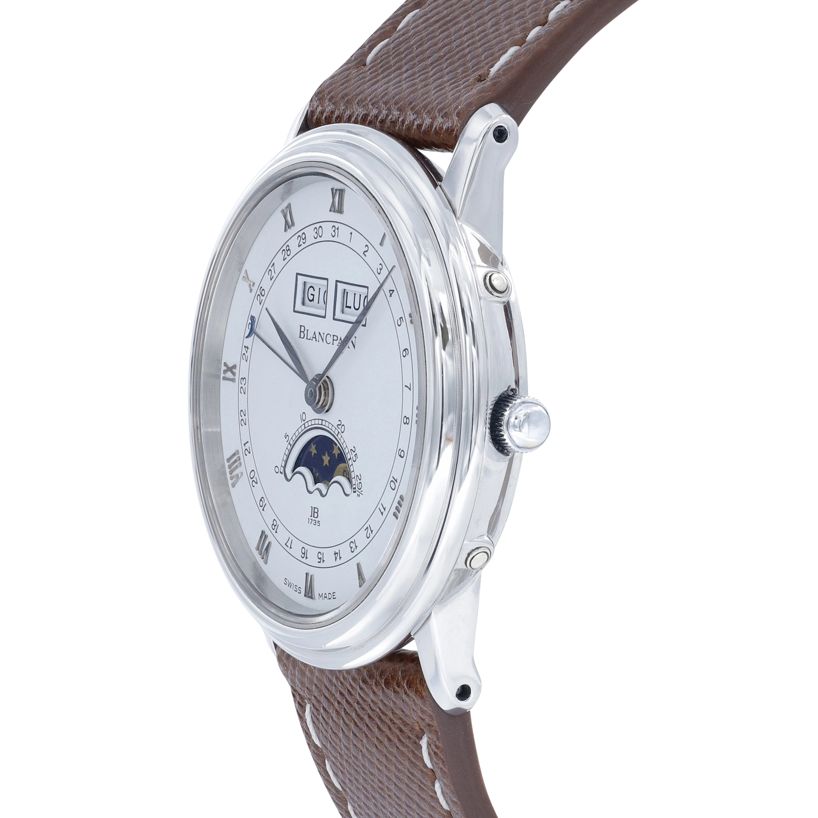 Blancpain Villeret Triple Date Calendar Steel Manual Winding 34mm — image 3