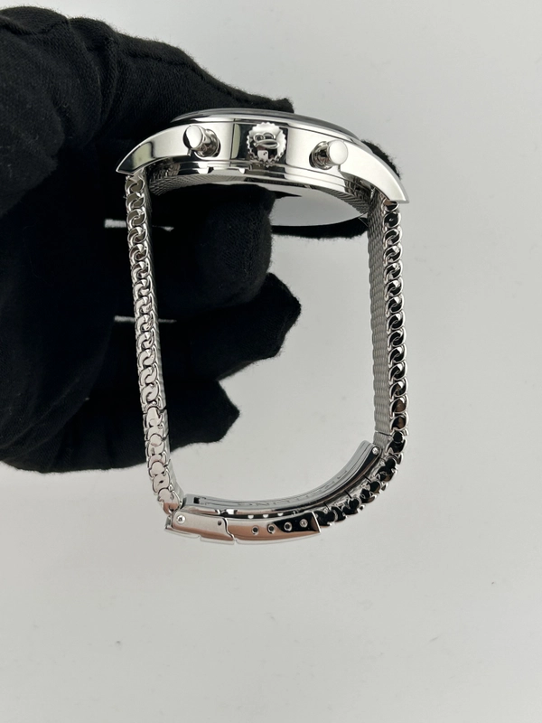 Breitling Transocean Chronograph Mercury Silver Dial on Stainless Steel Bracelet Ref. AB015412 Card 2015 view 6
