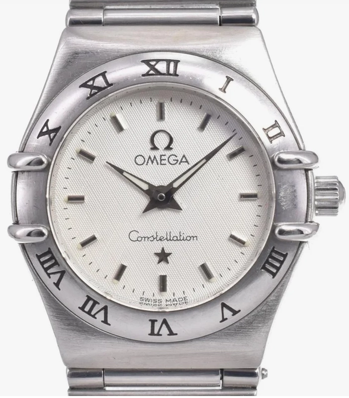 Omega Constellation White Dial on Stainless Steel Bracelet Ref. 1562.3