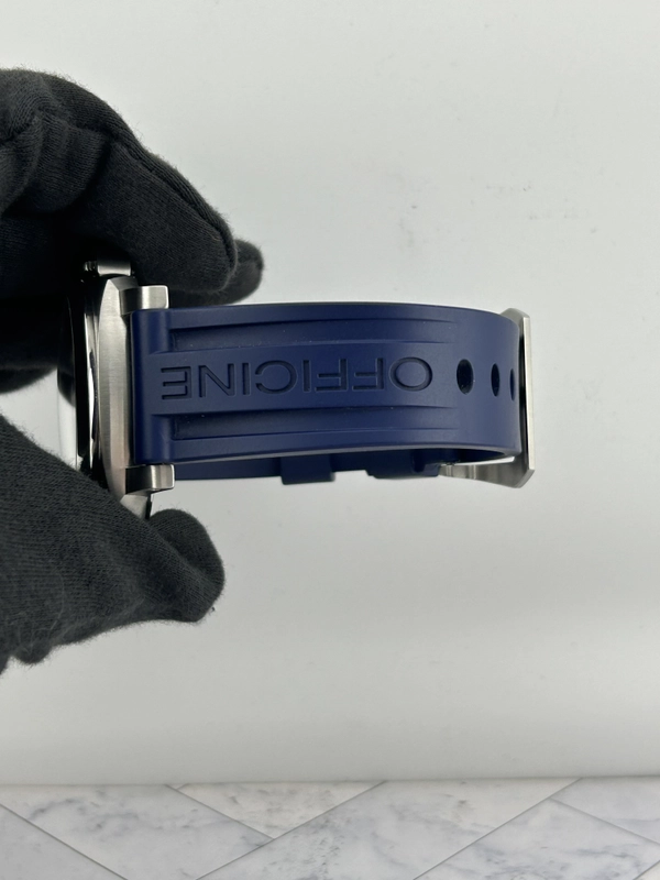 Panerai Panerai Luminor Marina Blue Dial on Leather Strap Ref. PAM01313 Card 2021 view 5