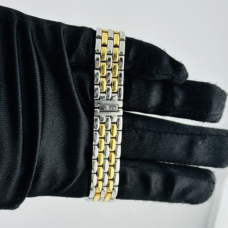 Jaeger Le Coultre Reverso Florale Silver Arabic Dial on 2 Tone Ref. 265.5.08/Q2655120 view 5