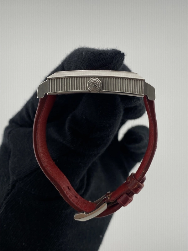 Pierre Kunz Cupidon Red Heart Dial on Leather Ref. PKM102STR Complete 2007 view 6