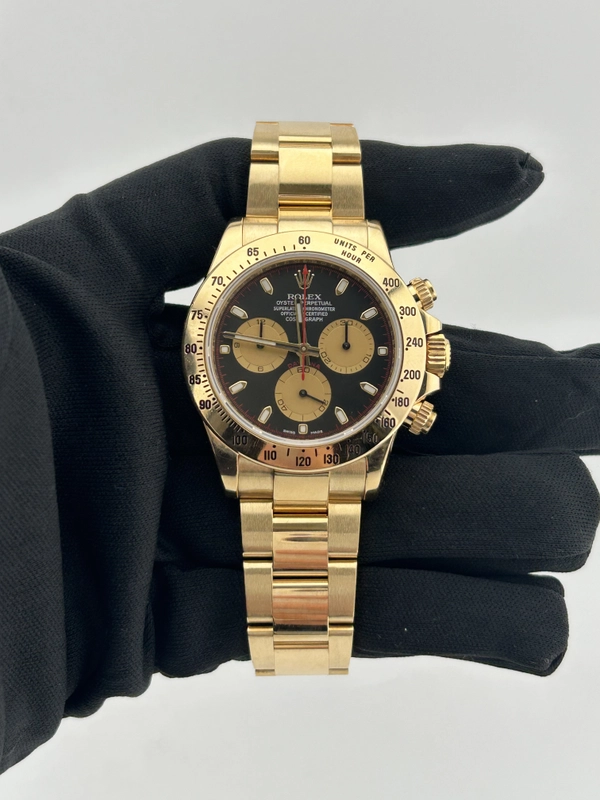 Rolex Cosmograph Daytona Black Paul Newman Dial on Oyster Bracelet Ref. 116528 Card 2017 view 2