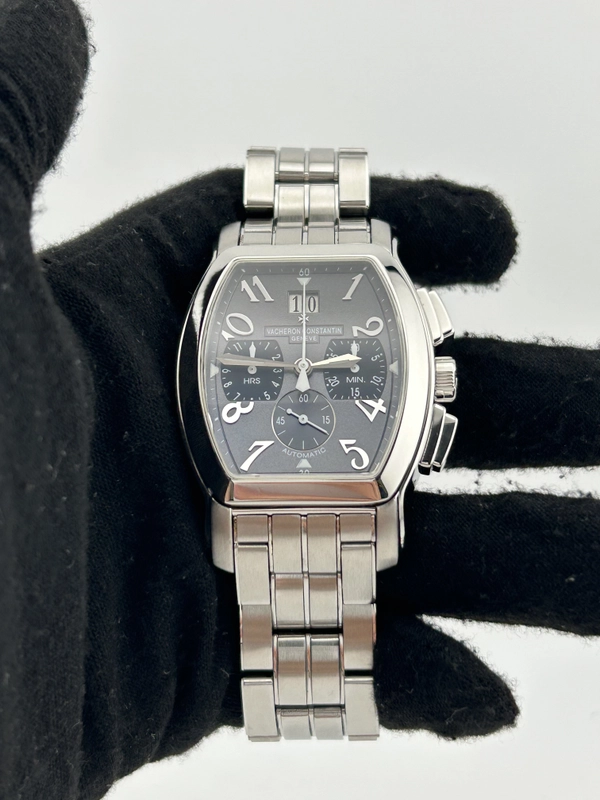 Vacheron Constantin Royal Eagle Gray Arabic Numerals Dial on Stainless Steel Bracelet Ref. 49145 with Box view 2