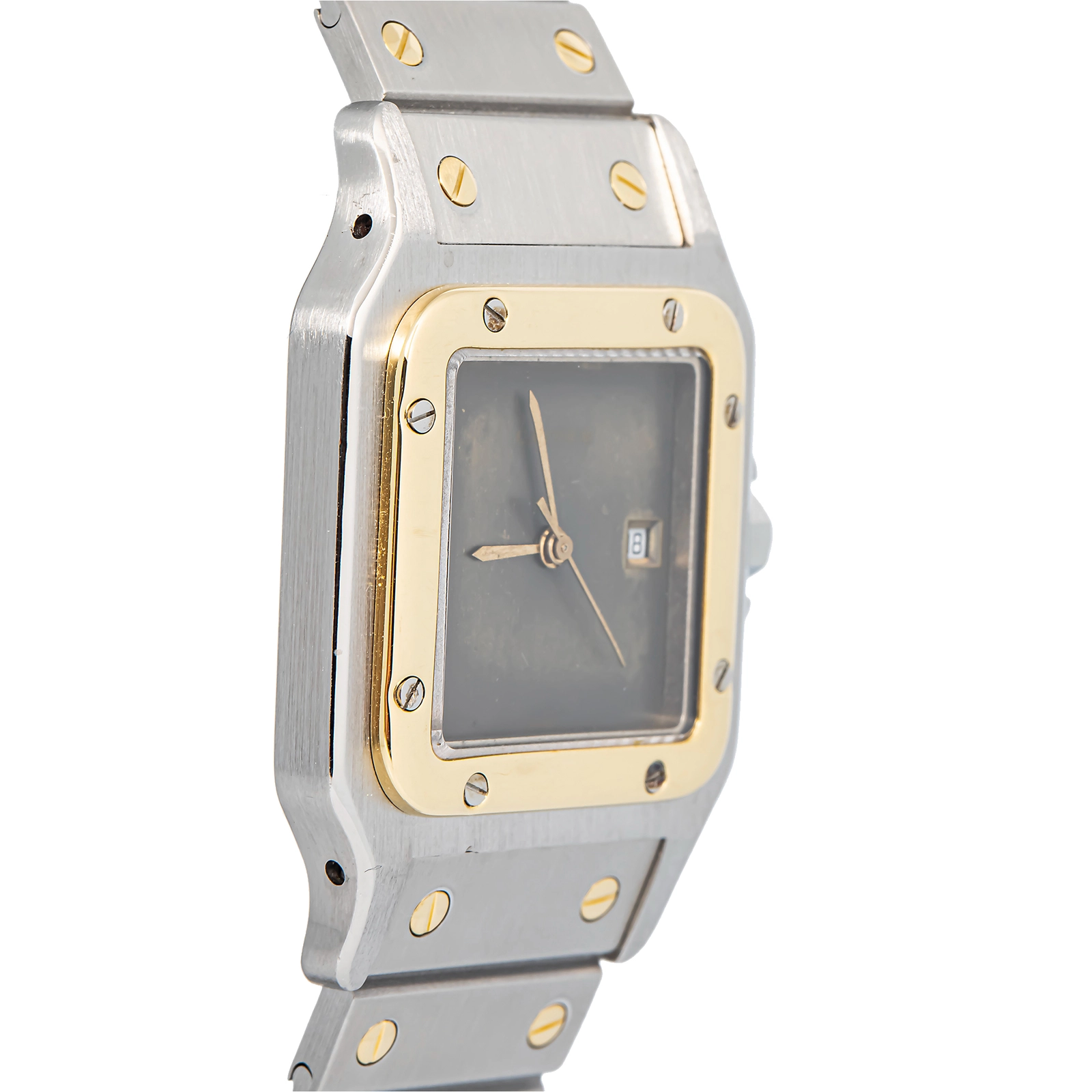 Cartier Santos Carree 2961 18k YG Two Tone 18k YG Two Tone Grey Automatic 29mm x 28mm — image 4