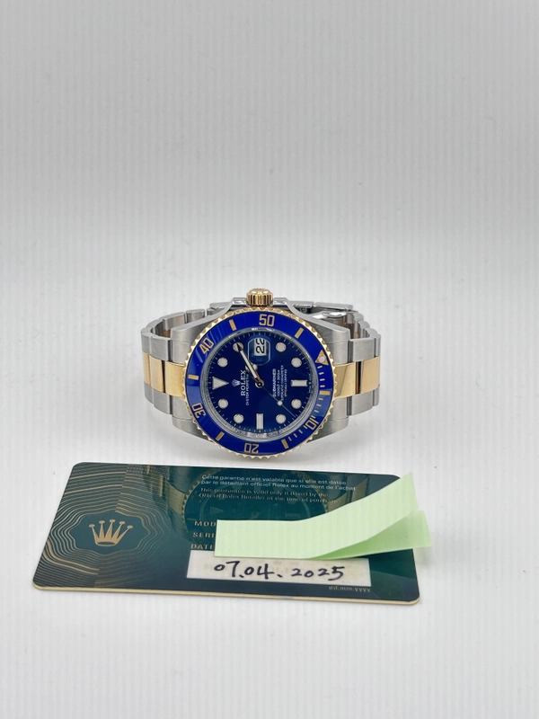 Rolex Submariner Blue Dial on Oyster Ref. 126613LB Card 2025 view 7