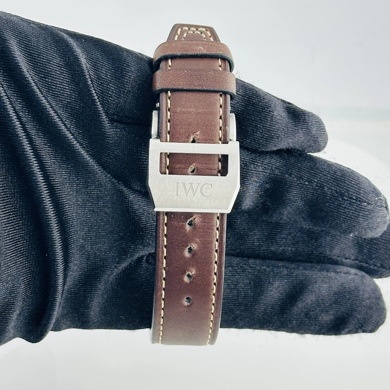 Iwc Big Pilot's Watch Edition Le Petit Prince Blue Dial on Leather Band Ref. IW501002 Complete 2025 view 4