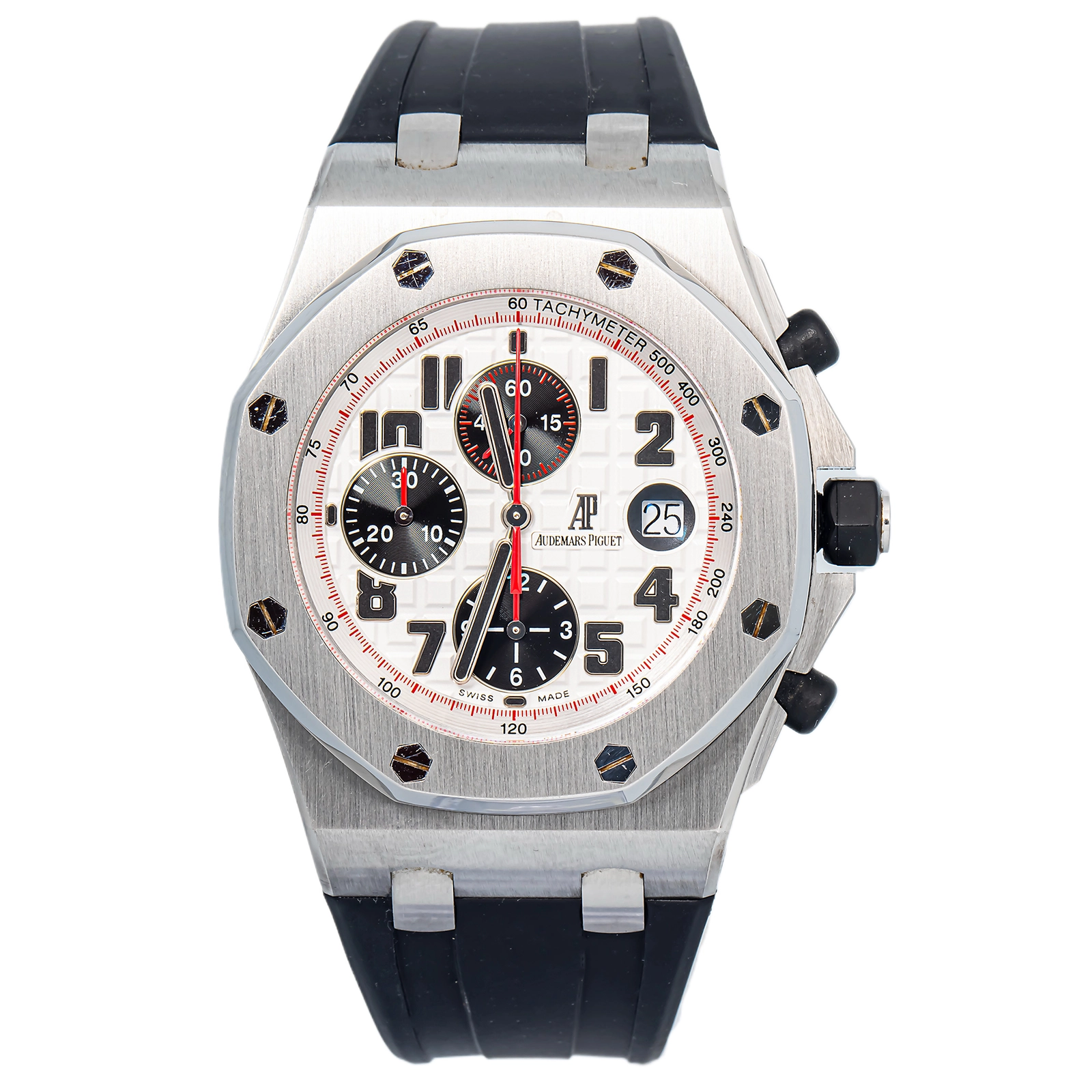 Audemars Piguet Royal Oak Offshore Chronograph Volcano Model 26170ST.OO.D101CR.02 Rubber Stainless Steel White Automatic 42mm — image 1
