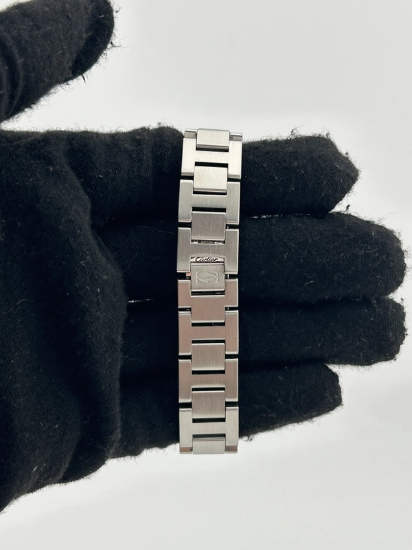 Cartier Miss Pasha Silver Dial on Stainless Steel Bracelet Ref. W3140007 view 4