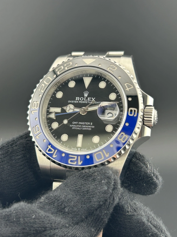 Rolex GMT-Master II Black Dial on Oyster Ref. 126710BLNR Card 2022 view 3