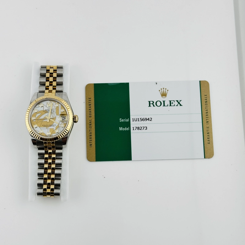 Rolex Datejust Goldust Dream Dial Dial on D Link Jubilee Ref. 178273 Card 2015 view 6